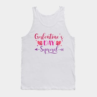 Galentine's Day Squad Women Shirt Happy Galentines Day Tank Top